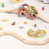 Wooden Farm Set 48pc