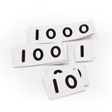 Flard Cards: 1-9000 Precut (Place Value Cards)