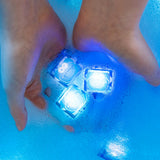 Glo Pals: Water Activated Light-Up Sensory Toys - Sesame Street Cookie Monster (Blue) 4pc