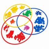 Cleaned-up sorting hoops and counters image
