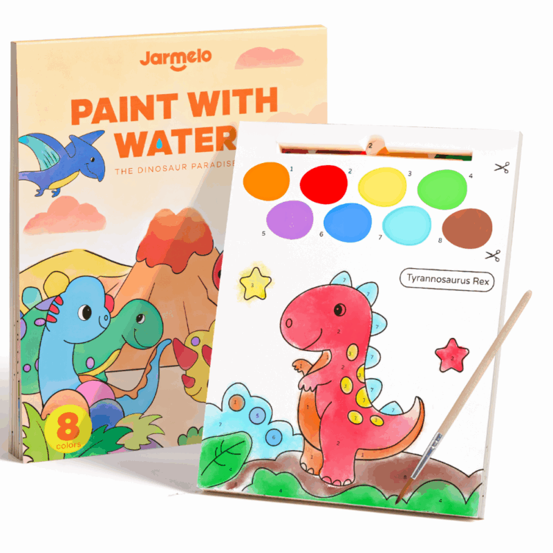 Paint With Water: The Dinosaur Paradise