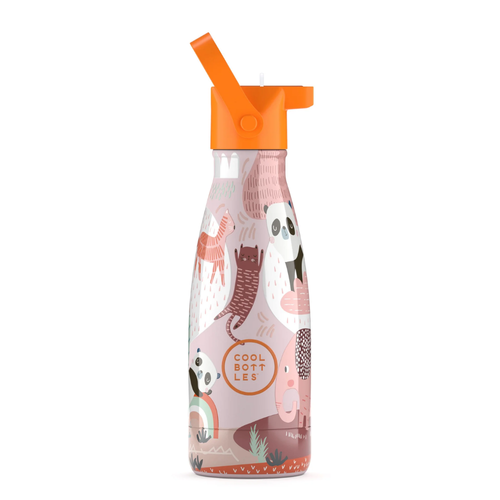 Cool Bottles Kids Reusable Thermal Bottle: Panda Gang 260ml