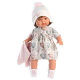 Llorens - Baby Girl Doll with Crying Mechanism, Clothing & Accessories:  Lola 38cm