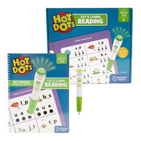 Hot Dots Lets Learn Reading - 1st Grade