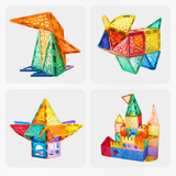 Colourful Magnetic Tiles 90pc