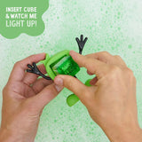 Glo Pals: Water Activated Light-Up Sensory Toys - Pippa (Green) 3pc