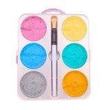 Pearly Watercolours 6 tablets Ø 57mm