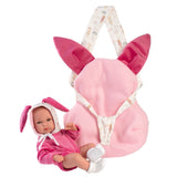 Llorens - Anatomically Correct Baby Girl Doll with Pink Clothing: Bimba 35cm