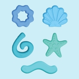 Mini Sensory Play Jar® Gift Set: Blue Lagoon