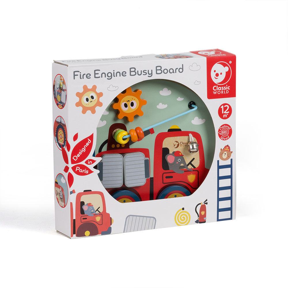 Fire Engine Busy Board