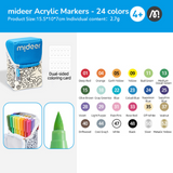 Acrylic Markers 24 Colours