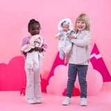Llorens - Newborn Baby Doll with Crying Mechanism & Clothing: Tina 44cm