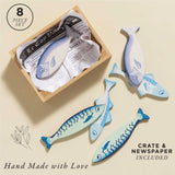Fresh Fish Market Crate 8pc