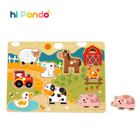 Farm Puzzle 9pc