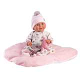 Llorens - Baby Girl Doll with Clothing & Cushion: Heidi 42cm