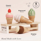 Ice Cream Cones & Stand