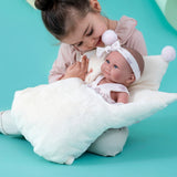 Llorens - Anatomically Correct Baby Girl Doll w Clothing & Sleepbag Nica 40cm