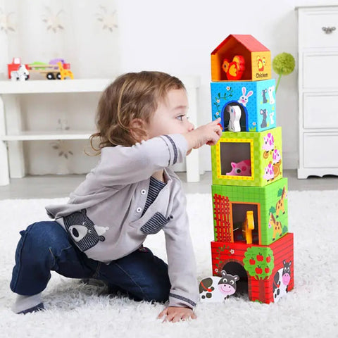 Nesting Box: Farm 10pc