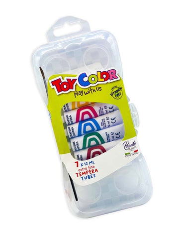 Extrafine Tempera Tubes 12ml, 7 Colours