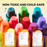 Dreamy Glitter Washable Crayons: 24 Colours