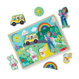 Ms Rachel Wooden Song Puzzle