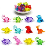 Translucent Dinosaur Counters 60pc