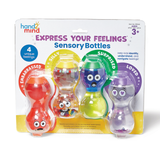 Express Your Feelings® Sensory Bottles - Embarrassed, Silly, Surprised, and Loved