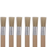 Chunky Stencil Brushes 14mm; 6pc