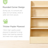 Montessori Bookshelf And Toy Organizer