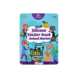 Silicone Sticker Book: Animal Market