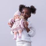 Llorens - Baby Girl Doll with Pink Outfit & Accessories: Lucia 40cm