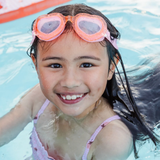 Swim Goggles: Strawberry Fields Hearts