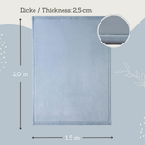 Hakuna Matte Cloud Soft Children’s Carpet: Sky Blue 2m x 1.5m