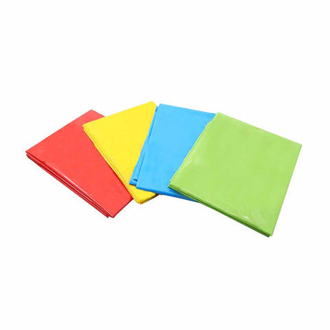 Splash Mats: Plain, 4pc Assorted Colours