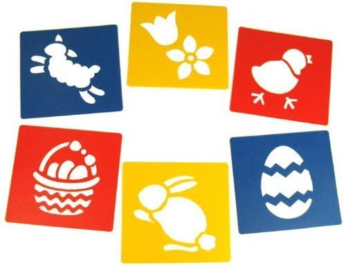 Easter Stencils 6pc