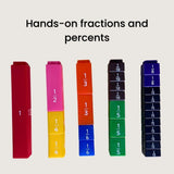 Equivalency Cubes 51pc in Polybag