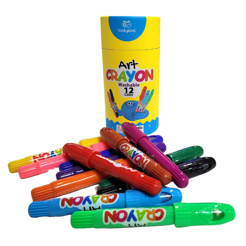 Crayon Art: 12 Colours