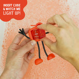Glo Pals: Water Activated Light-Up Sensory Toys - Sammy (Red) 3pc