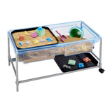 Premium Sand and Water Sensory Tray Table with Stand 58cm