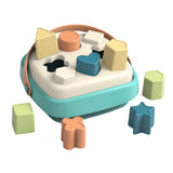 Bioplastic Cognitive Handbasket Shape Sorter 9pc