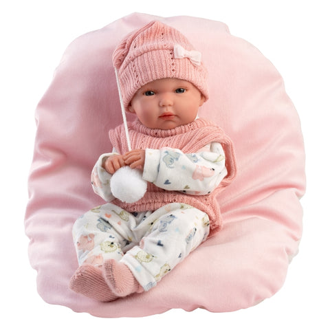 Llorens - Anatomically Correct Baby Girl Doll with Clothing: Bimba 35cm