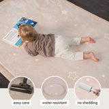 Hakuna Matte Cloud Soft Children’s Carpet: Glow in the Dark Stars 1.7 x 1.20m