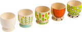 Wooden Egg Cups 10pc