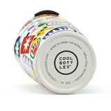 Reusable Thermal Tumbler: Eddie Baehr - Electric Garden 330ml
