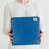 Senseez Vibrating Cushion: Blue Square