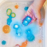 Glo Pals: Water Activated Light-Up Sensory Toys - Sesame Street Cookie Monster (Blue) 4pc