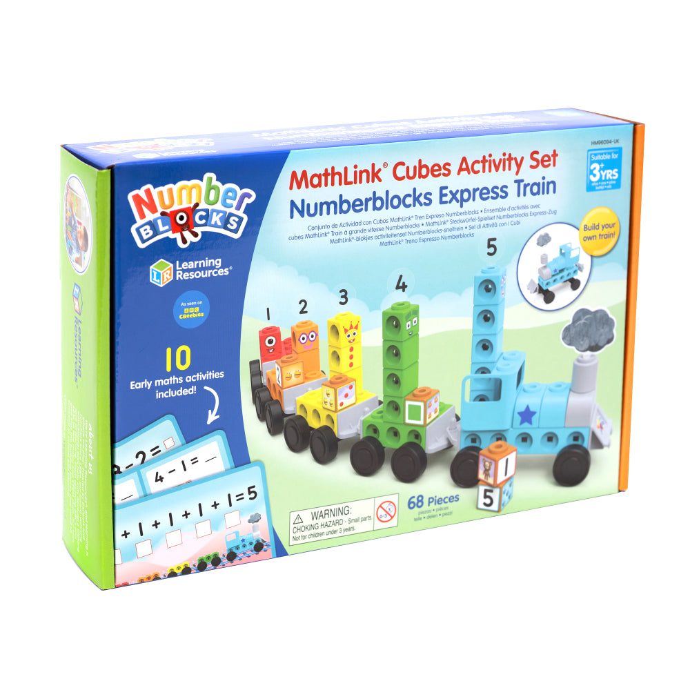 MathLink® Cubes Activity Set: Numberblocks® Express Train