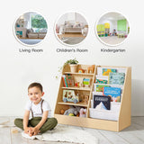 Montessori Bookshelf And Toy Organizer