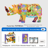 Artist Puzzle: Dreamy Rhino 280pc