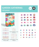 Fashion Nail Stickers: Garden Party 300pc